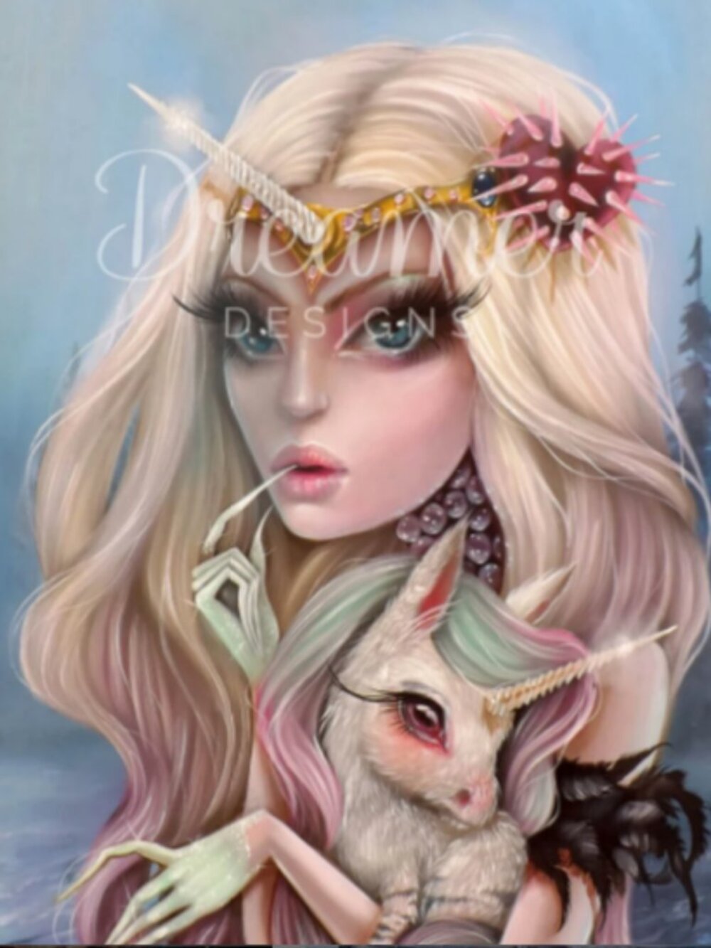 Diamond Painting | Unicorn Keeper | Kurtis Rykovich